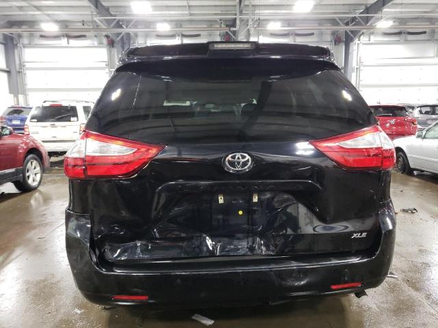 5TDYZ3DCXJS951884 - 2018 TOYOTA SIENNA XLE BLACK photo 6