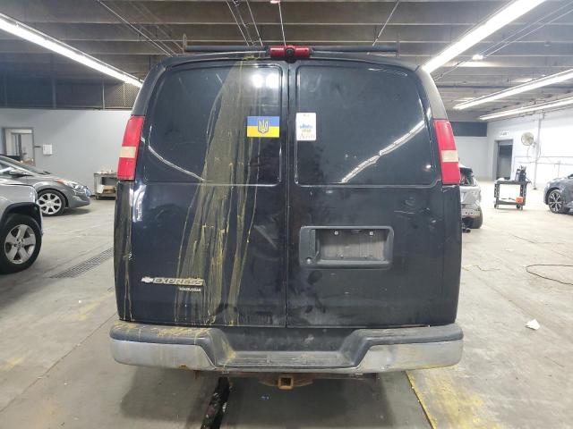 1GCSGAFX6E1140327 - 2014 CHEVROLET EXPRESS G1 BLACK photo 6