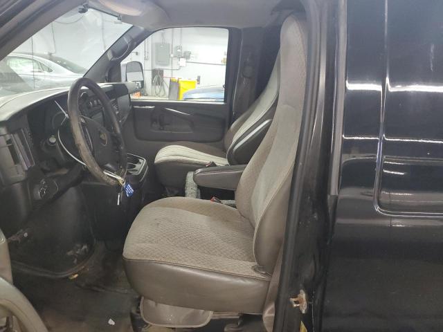 1GCSGAFX6E1140327 - 2014 CHEVROLET EXPRESS G1 BLACK photo 7
