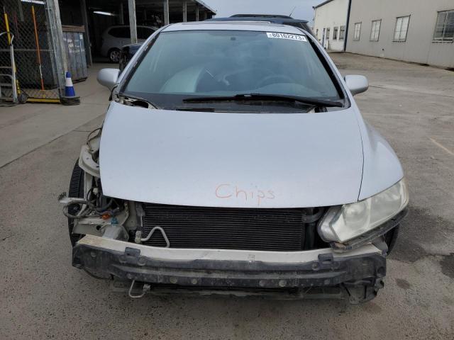 1HGFA16817L103299 - 2007 HONDA CIVIC EX SILVER photo 5