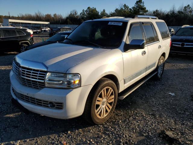 5LMJJ2J51CEL08141 - 2012 LINCOLN NAVIGATOR WHITE photo 1