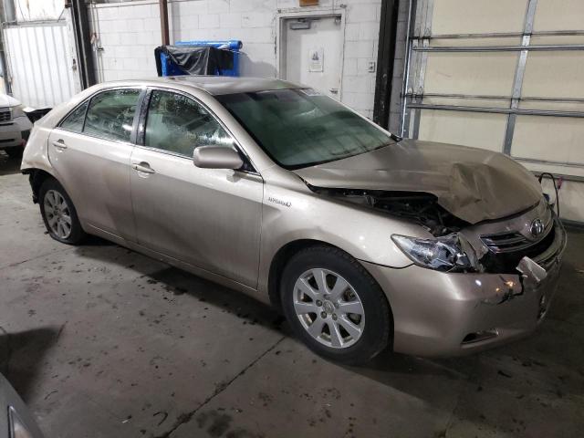 JTNBB46K873004157 - 2007 TOYOTA CAMRY HYBRID BEIGE photo 4