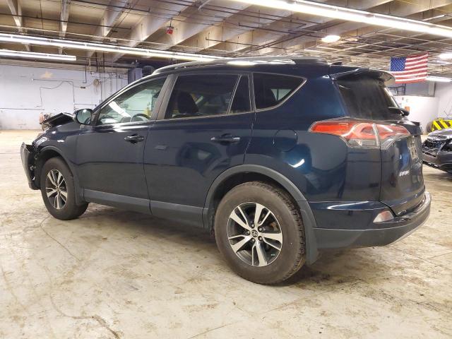 2T3RFREV8HW675293 - 2017 TOYOTA RAV4 XLE BLUE photo 2