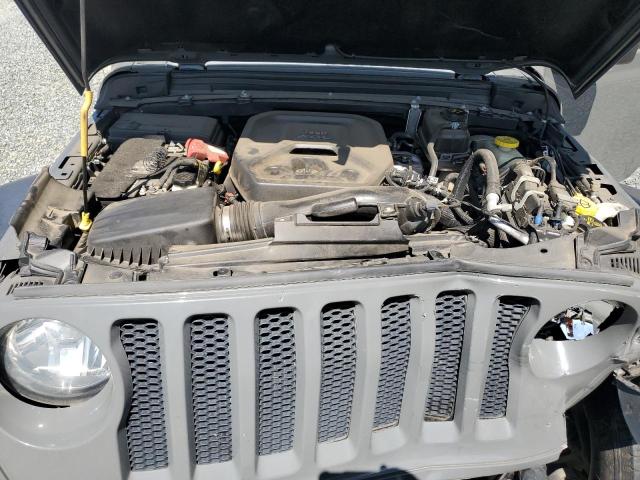 1C4HJXDN7MW544545 - 2021 JEEP WRANGLER U SPORT GRAY photo 11