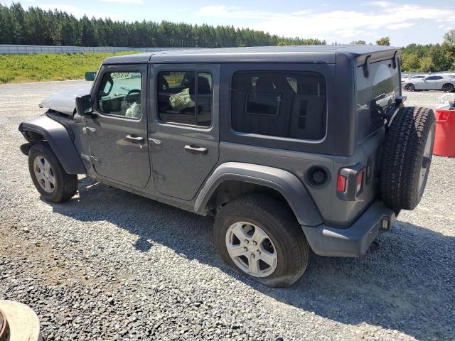 1C4HJXDN7MW544545 - 2021 JEEP WRANGLER U SPORT GRAY photo 2