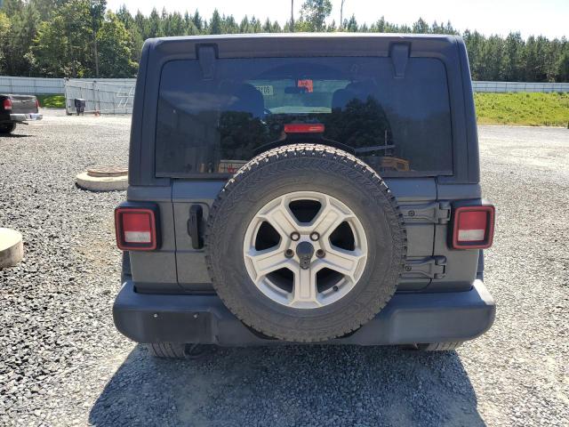 1C4HJXDN7MW544545 - 2021 JEEP WRANGLER U SPORT GRAY photo 6