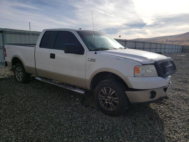 1FTPX14567KC44417 - 2007 FORD F150 WHITE photo 4