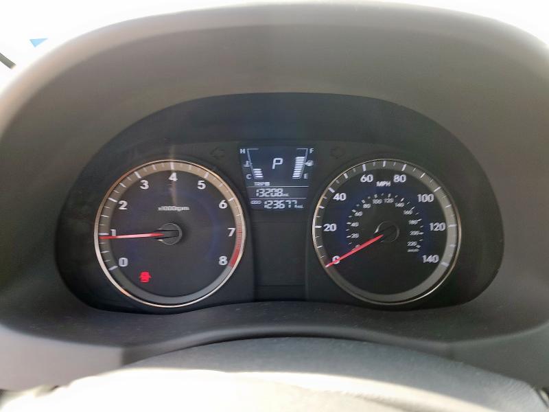 KMHCT4AE7DU463916 - 2013 HYUNDAI ACCENT GLS Grau Foto 9