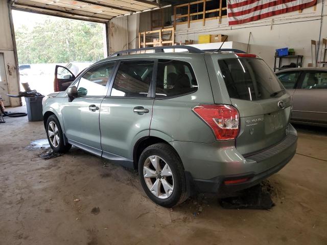 JF2SJADC8FH512679 - 2015 SUBARU FORESTER 2.5I PREMIUM Жасыл фото 2