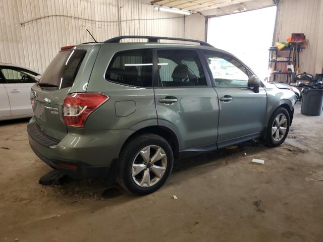 JF2SJADC8FH512679 - 2015 SUBARU FORESTER 2.5I PREMIUM Жасыл фото 3