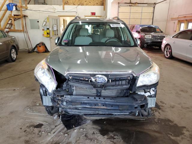 JF2SJADC8FH512679 - 2015 SUBARU FORESTER 2.5I PREMIUM Жасыл фото 5