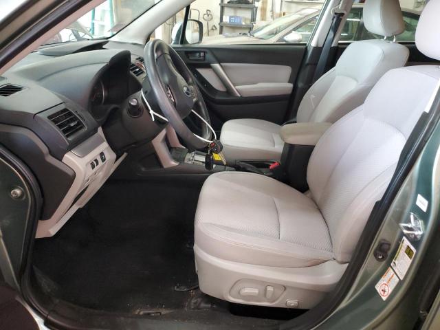 JF2SJADC8FH512679 - 2015 SUBARU FORESTER 2.5I PREMIUM Жасыл фото 7