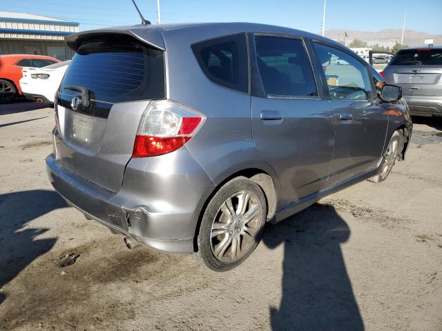 JHMGE8H62AS005602 - 2010 HONDA FIT SPORT GRAY photo 3