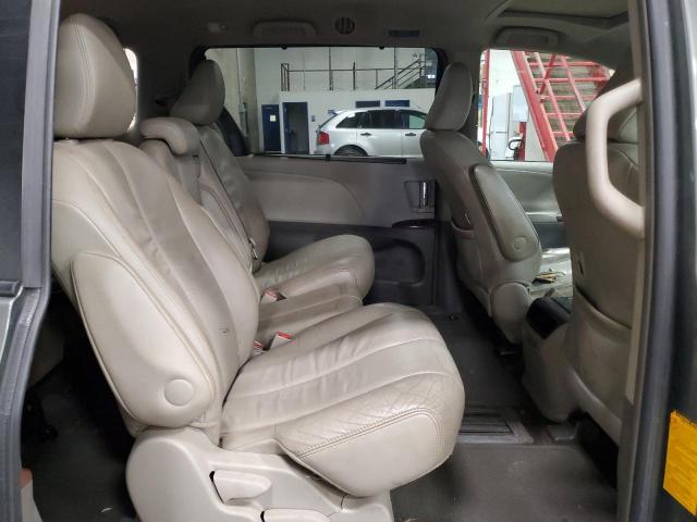 5TDYK3DC0CS232036 - 2012 TOYOTA SIENNA XLE GRAY photo 11