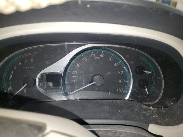 5TDYK3DC0CS232036 - 2012 TOYOTA SIENNA XLE GRAY photo 9