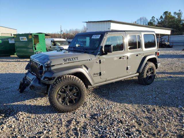 1C4HJXDG7PW550917 - 2023 JEEP WRANGLER SPORT GRAY photo 1