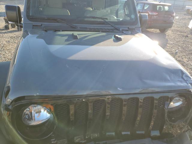 1C4HJXDG7PW550917 - 2023 JEEP WRANGLER SPORT GRAY photo 12