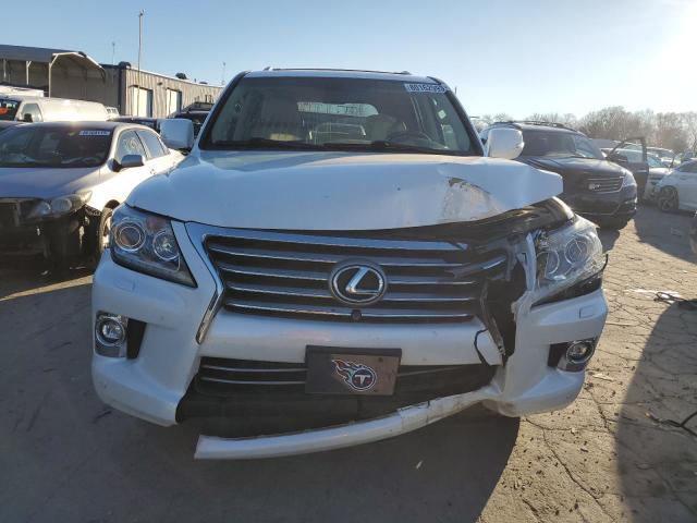 JTJHY7AX2F4182640 - 2015 LEXUS LX 570 WHITE photo 5