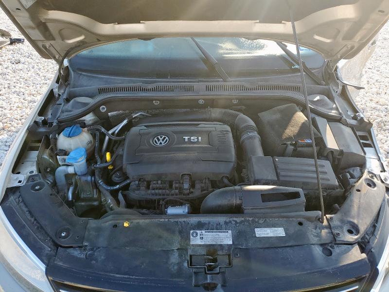 3VWD07AJ0EM268307 - 2014 VOLKSWAGEN JETTA SE SILVER photo 11