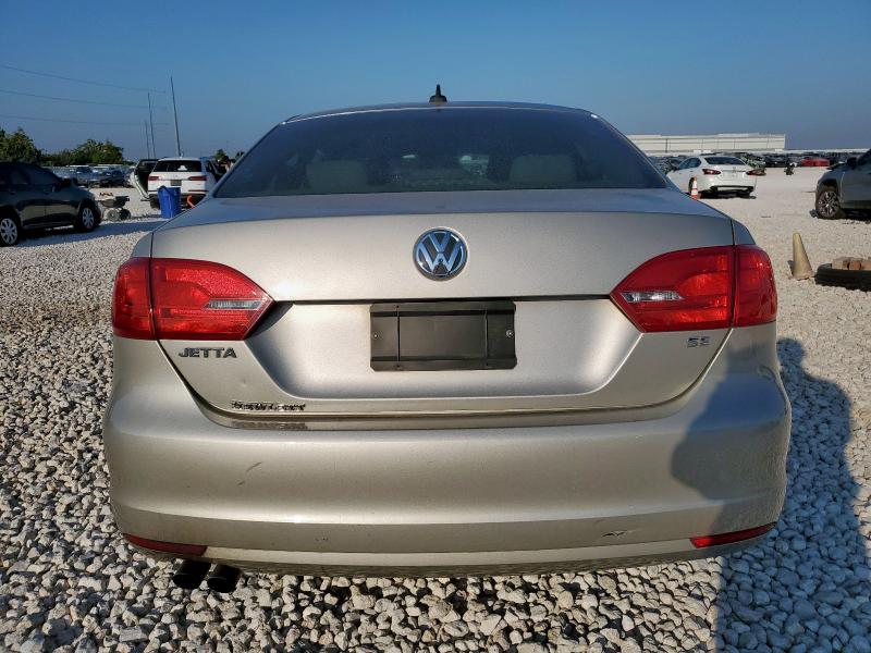 3VWD07AJ0EM268307 - 2014 VOLKSWAGEN JETTA SE SILVER photo 6