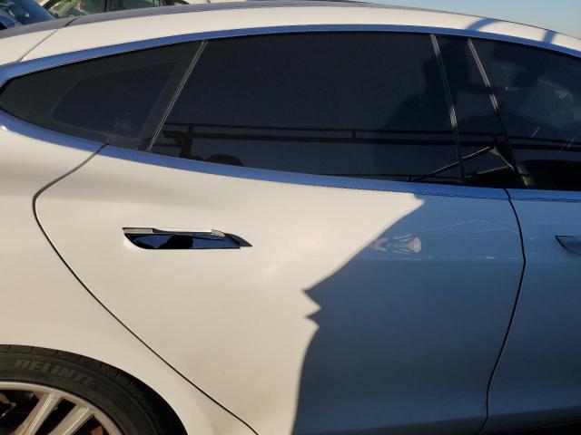 5YJSA1H13EFP52292 - 2014 TESLA MODEL S თეთრი ფოტო 10
