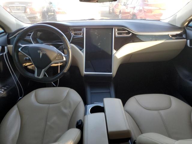 5YJSA1H13EFP52292 - 2014 TESLA MODEL S WHITE photo 8