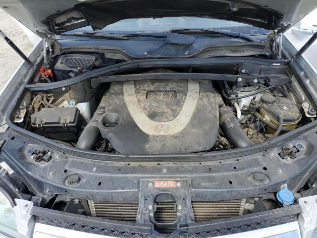 4JGBF7BE7BA695028 - 2011 MERCEDES-BENZ GL 450 4MATIC SILVER photo 11