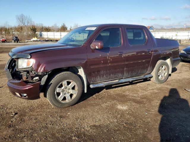 2HJYK16509H003362 - 2009 HONDA RIDGELINE RTL BURGUNDY photo 1