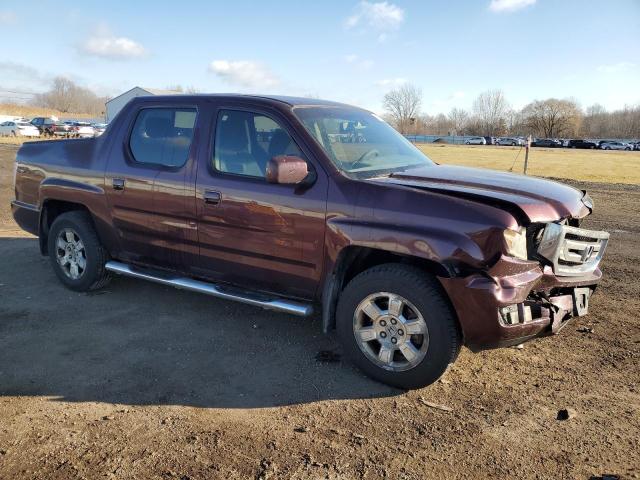 2HJYK16509H003362 - 2009 HONDA RIDGELINE RTL BURGUNDY photo 4