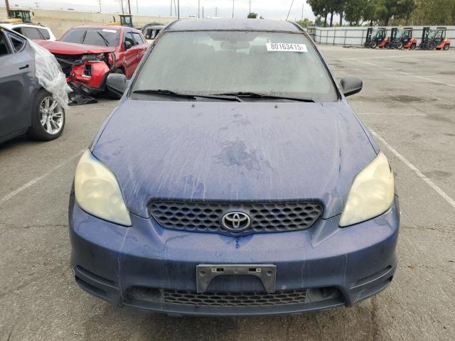 2T1KR32E94C212450 - 2004 TOYOTA COROLLA MA XR BLUE photo 5