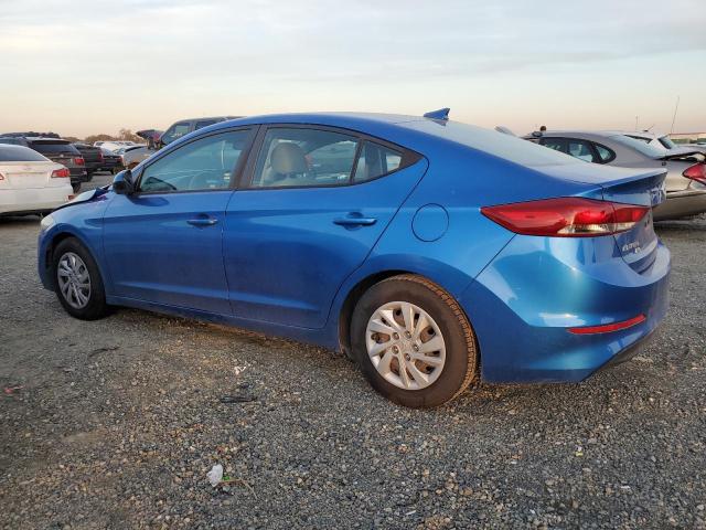 5NPD74LF3HH095883 - 2017 HYUNDAI ELANTRA SE BLUE photo 2