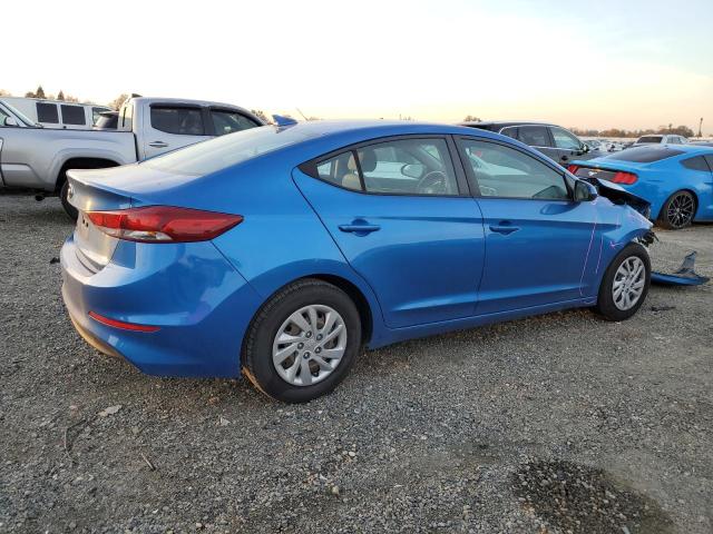 5NPD74LF3HH095883 - 2017 HYUNDAI ELANTRA SE BLUE photo 3