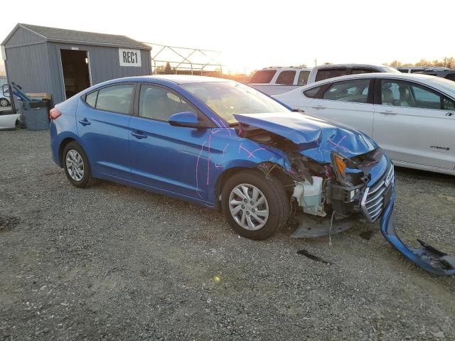 5NPD74LF3HH095883 - 2017 HYUNDAI ELANTRA SE BLUE photo 4