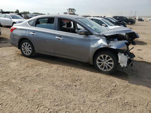 3N1AB7AP6KY304710 - 2019 NISSAN SENTRA S GRAY photo 4