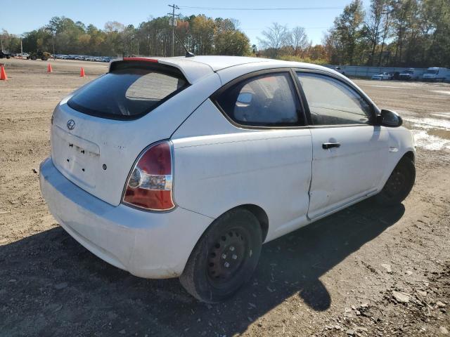 KMHCM36C17U029848 - 2007 HYUNDAI ACCENT GS WHITE photo 3