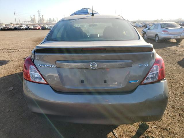 3N1CN7AP6DL866297 - 2013 NISSAN VERSA S GRAY photo 6