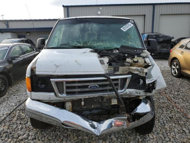 1FBNE31L36DA60751 - 2006 FORD ECONOLINE E350 SUPER DUTY WAGON WHITE photo 5