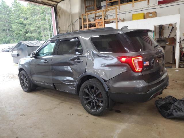 1FM5K8D80HGC12720 - 2017 FORD EXPLORER XLT Graphit Foto 2