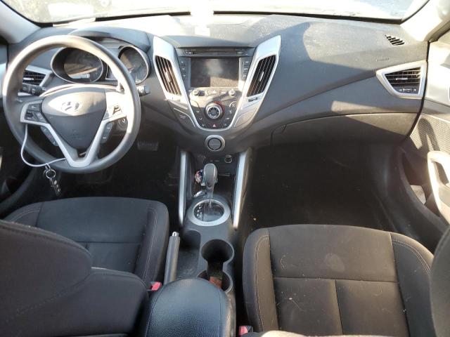 KMHTC6AD9DU088095 - 2013 HYUNDAI VELOSTER SILVER photo 8