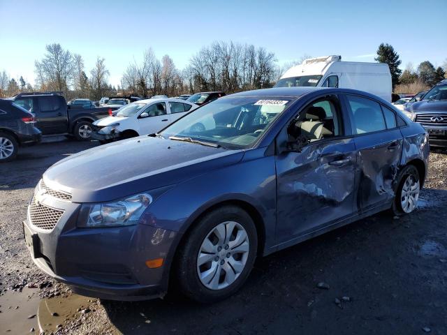 1G1PA5SG1E7457118 - 2014 CHEVROLET CRUZE LS BLUE photo 1