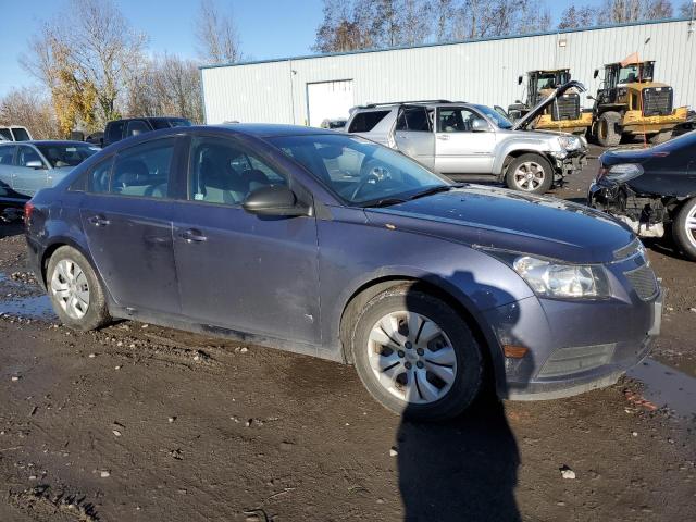 1G1PA5SG1E7457118 - 2014 CHEVROLET CRUZE LS BLUE photo 4