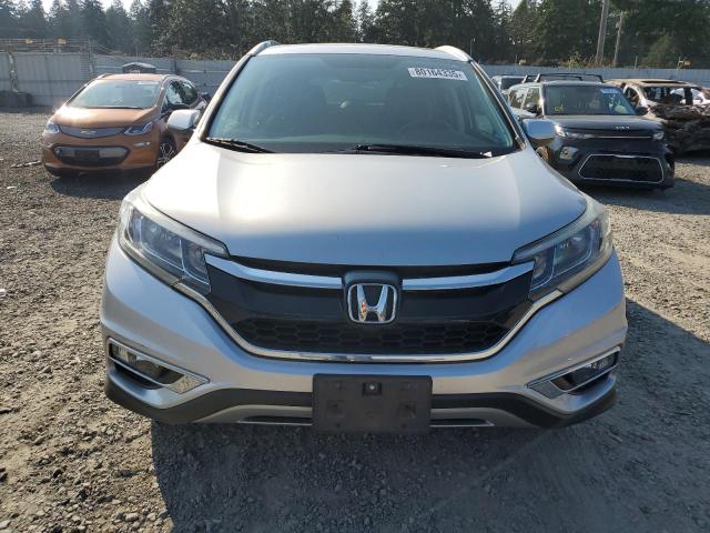 5J6RM4H76FL033428 - 2015 HONDA CR-V EXL SILVER photo 5