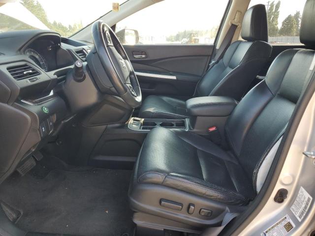 5J6RM4H76FL033428 - 2015 HONDA CR-V EXL SILVER photo 7