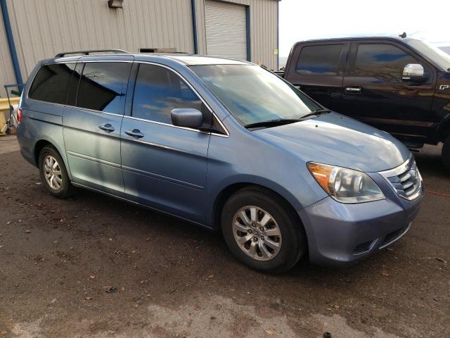 5FNRL3H48AB022631 - 2010 HONDA ODYSSEY EX BLUE photo 4