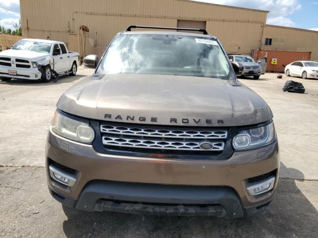 SALWR2WF5EA333926 - 2014 LAND ROVER RANGE ROVE HSE BROWN photo 5