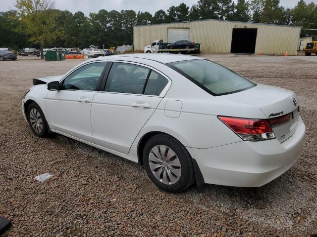 1HGCP2F39CA148993 - 2012 HONDA ACCORD LX WHITE photo 2