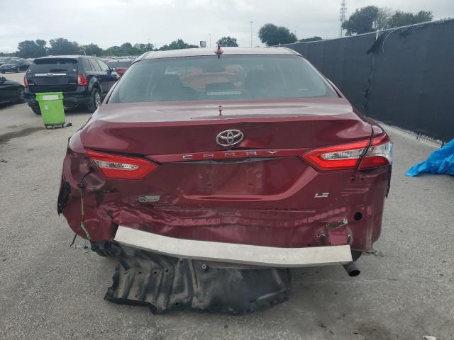 4T1B11HK5KU694919 - 2019 TOYOTA CAMRY L Қызыл фото 6