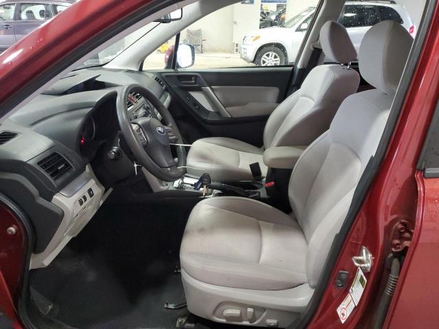 JF2SJAEC1EH511113 - 2014 SUBARU FORESTER 2.5I PREMIUM BURGUNDY photo 7