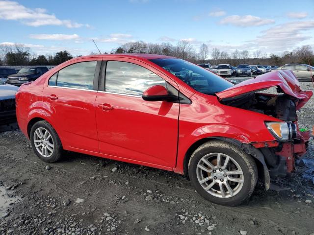 1G1JC5SH6F4150877 - 2015 CHEVROLET SONIC LT RED photo 4