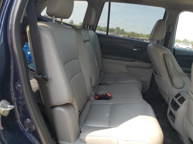 5FNYF6H52HB050836 - 2017 HONDA PILOT EXL BLUE photo 11